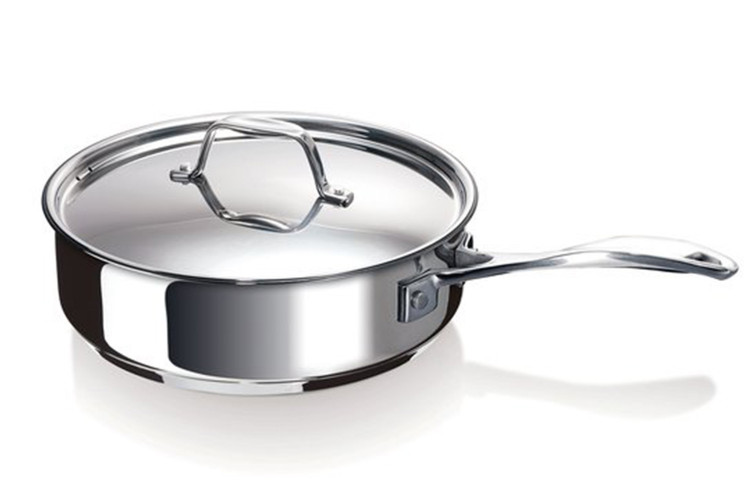 Sauteuse Beka Chef en inox avec couvercle 24cm