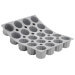 Moule à mini cannelés bordelais De Buyer Elastomoule 20 ou 28 alvéoles