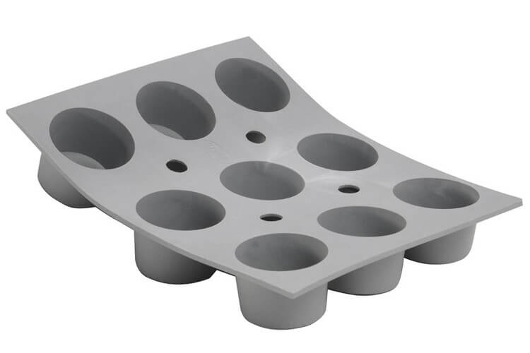 Moule à mini muffins De Buyer Elastomoule 9 ou 15 alvéoles