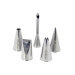 Set 5 douilles De Buyer en acier inox