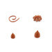 Set 5 douilles De Buyer en acier inox
