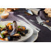 Pince gourmet Triangle en acier inoxydable