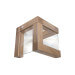 Bloc vide Artelegno Grand Prix en bois et plexiglass pour 10 couteaux de cuisine