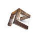 Bloc vide Artelegno Grand Prix en bois et plexiglass pour 10 couteaux de cuisine