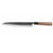 Couteau yanagiba japonais artisanal Moritaka Aogami Super Series carbone 24cm