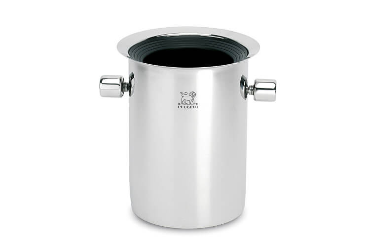 Seau à champagne équilibreur thermique Peugeot en inox 19cm