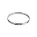 Cercle à tarte rond inox De Buyer bord roulé 20cm