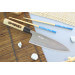 Couteau deba japonais artisanal Yoshihiro Jyosaku White 2 steel