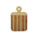 Planchette à découper bicolore Totally Bamboo avec poignée