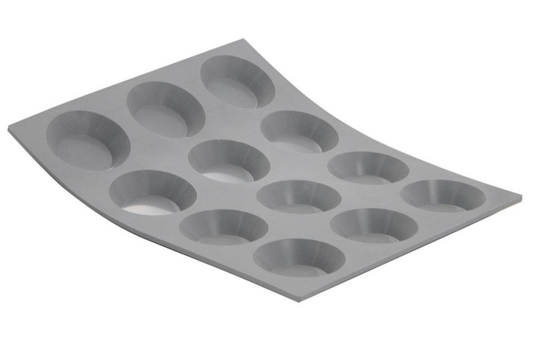 Moule De Buyer Elastomoule pour mini tartelettes rondes