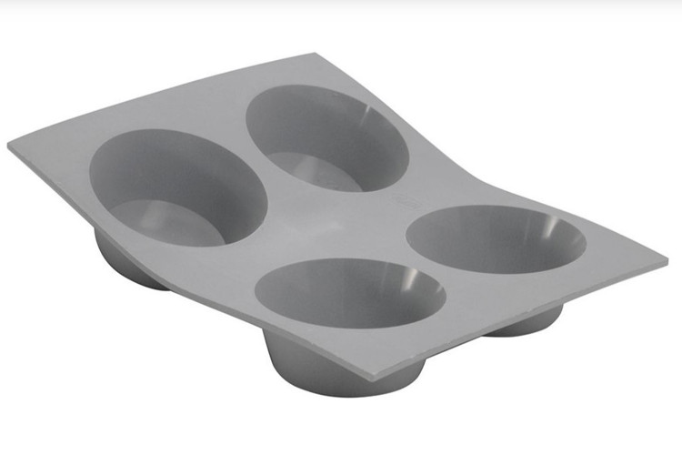 Moule De Buyer Elastomoule portions 4 ou 6 muffins