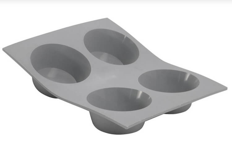 Moule De Buyer Elastomoule portions 4 ou 6 muffins