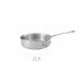 Sauteuse Mauviel M'Urban3 en inox avec poignée fixe