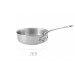 Sauteuse Mauviel M'Urban3 en inox avec poignée fixe