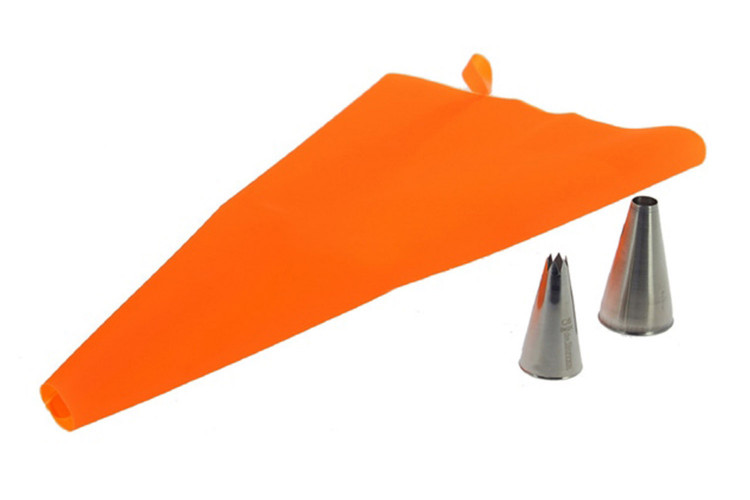Set poche &agrave; douille 35cm r&eacute;utilisable De Buyer + 2 douilles