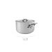 Cocotte Mauviel M'Urban3 en inox avec couvercle inox