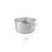 Cocotte Mauviel M'Urban3 en inox avec couvercle en verre