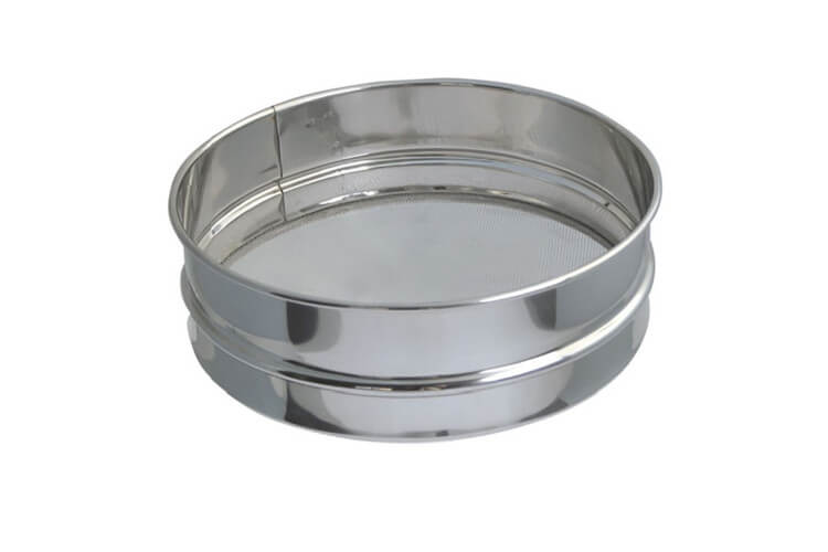 Tamis à farine De Buyer tout inox n°20 maille 0,8mm
