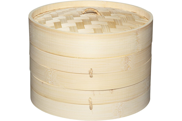 Cuiseur vapeur bambou Kitchen Craft 2 niveaux