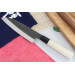 Couteau santoku japonais artisanal Yoshihiro Kogeta White 2 steel 18cm