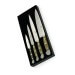 Coffret 4 couteaux forgés Güde  Alpha Chêne