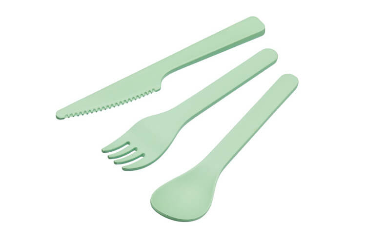 Set de couverts nomades en fibre de bambou