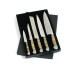 Coffret 5 couteaux forgés Güde Alpha Chêne 