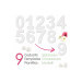 Kit number cake Scrapcooking 9 chiffres réutilisable