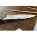 Couteau deba japonais artisanal Yoshihiro Jyosaku White 2 steel