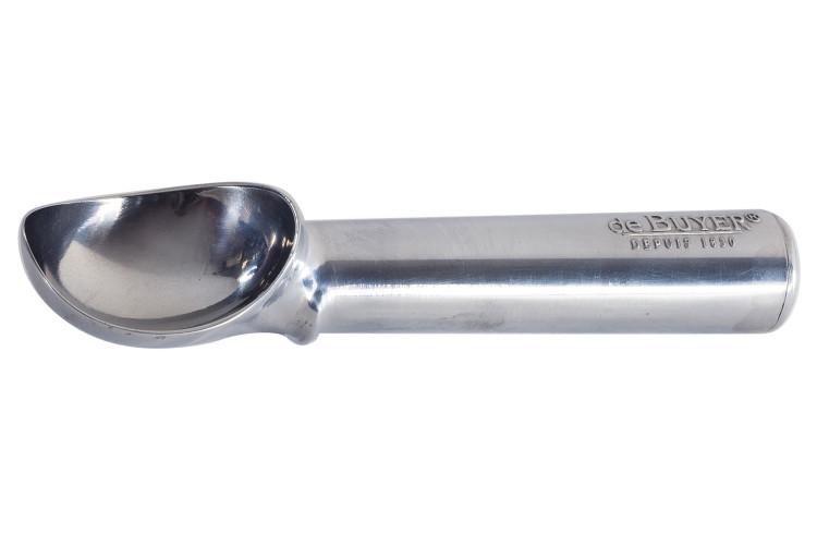 Cuill&egrave;re &agrave; glace portionneuse De Buyer en aluminium