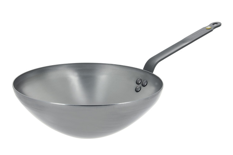 Wok &agrave; queue De Buyer Mineral B base &oslash;8cm