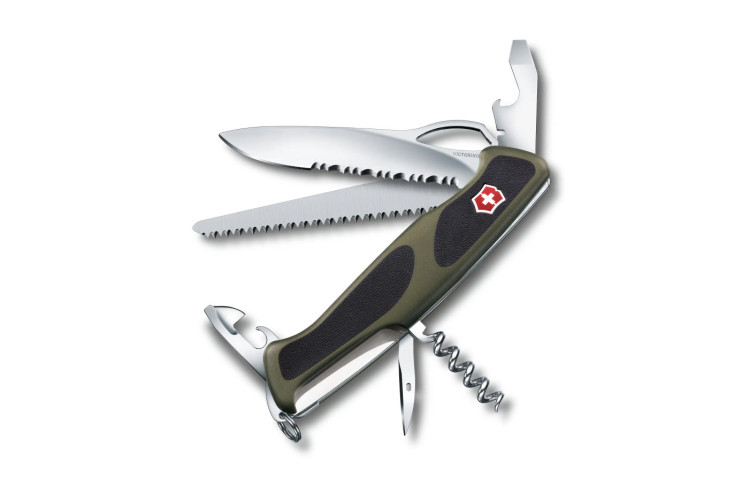 Couteau suisse Victorinox Ranger Grip 179 vert 130mm 13 fonctions