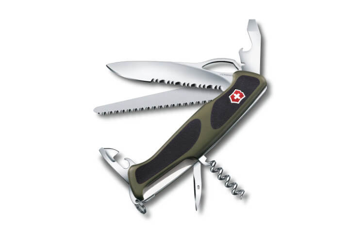 Couteau suisse Victorinox Ranger Grip 179 vert 130mm 13 fonctions