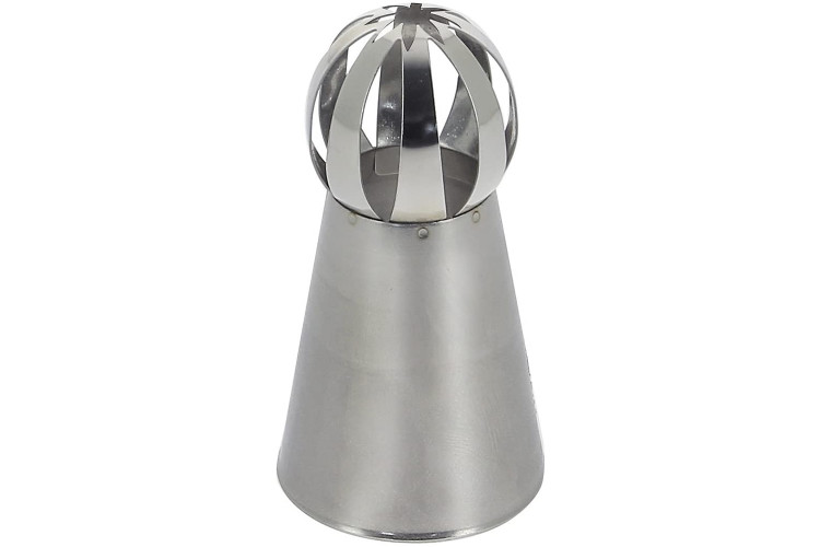 Douille sph&egrave;re stries larges De Buyer inox