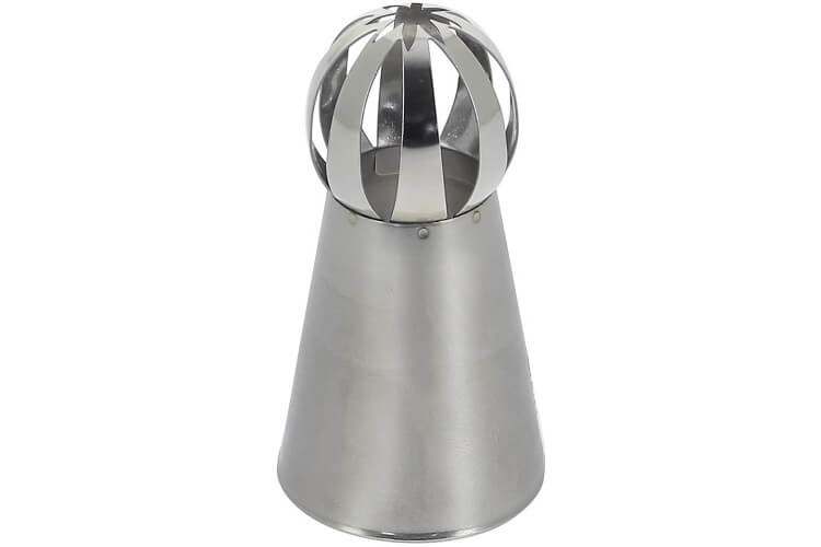 Douille sphère stries larges De Buyer inox