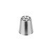 Douille russe De Buyer décor fleur inox