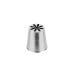 Douille russe De Buyer décor fleur inox