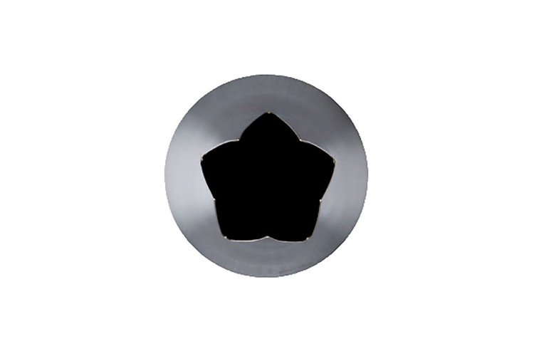 Douille cannel&eacute;e F5 &agrave; F8 De Buyer inox