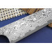 Couteau universel japonais artisanal Yoshimi Kato 15cm VG10 Nickel Damascus cerisier