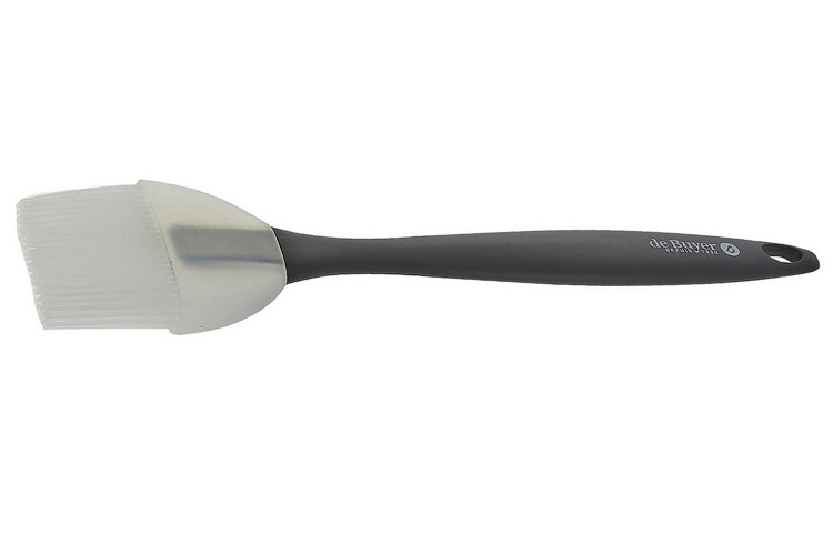 Pinceau p&acirc;tissier large De Buyer en silicone noir