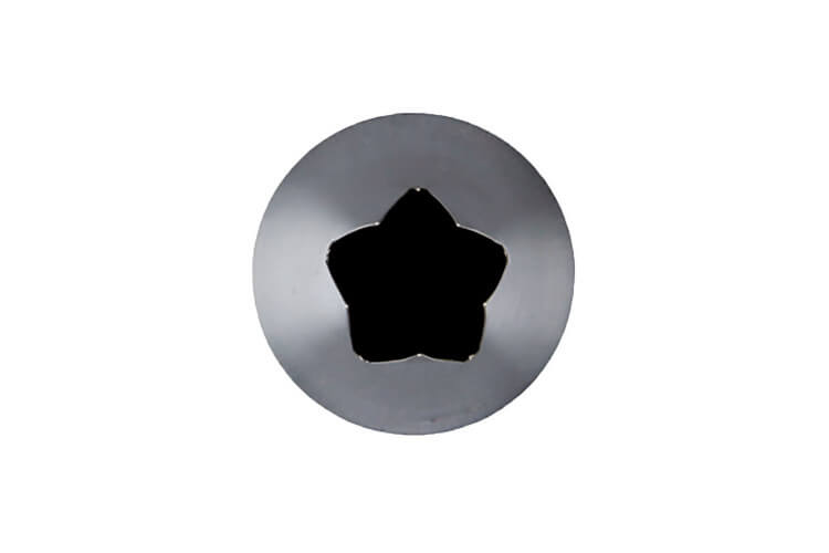 Douille cannelée E5 à E8 De Buyer inox