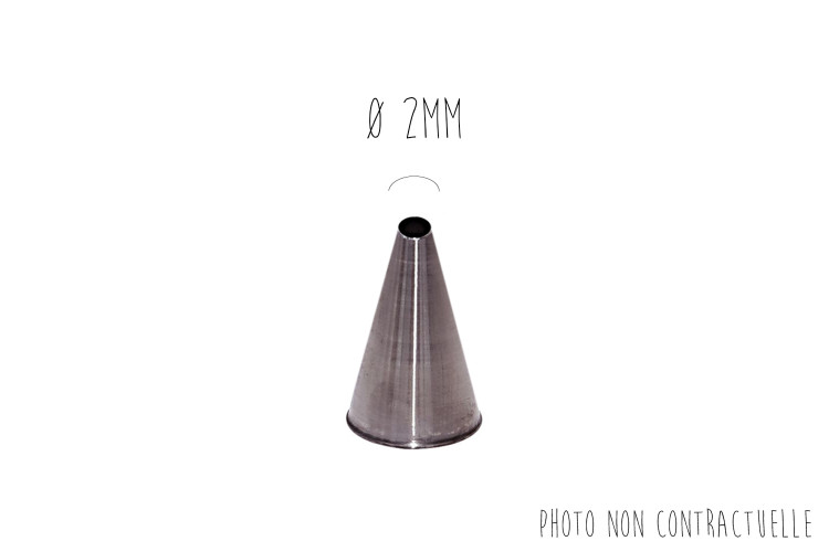 Douille unie De Buyer inox - De 2 &agrave; 20mm