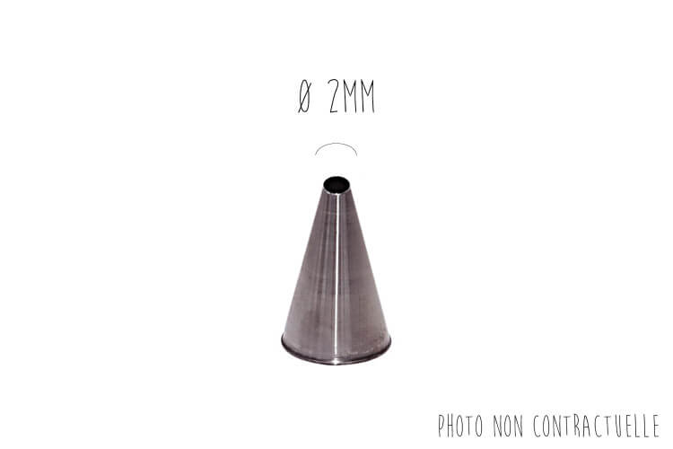 Douille unie De Buyer inox - De 2 à 20mm