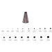Douille unie De Buyer inox - De 2 à 20mm