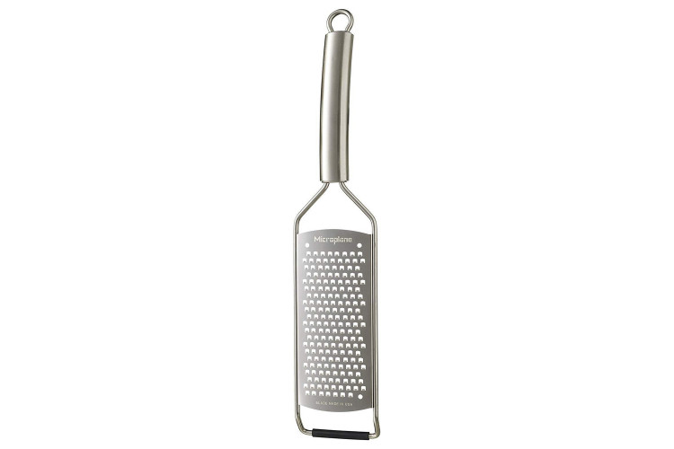 R&acirc;pe gros grains Microplane Professional tout inox