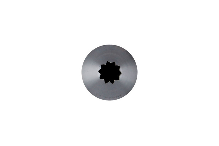 Douille cannel&eacute;e petits fours De Buyer inox