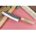 Couteau santoku japonais artisanal Yu Kurosaki Yami Aogami Super 16,5cm