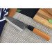 Couteau kodeba japonais artisanal Moritaka Aogami 2 Steel carbone manche cerisier