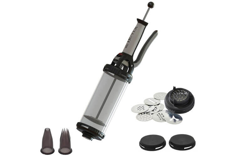 Coffret piston à pression De Buyer Le Tube avec accessoires