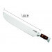 Couteau à thon Au Nain 2 mitres inox lame à fortes dents manche kotibé